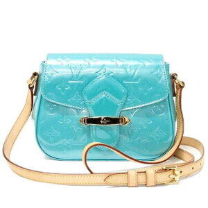 Louis Vuitton Bellflower Shoulder Bag Vernis Blue Lagon Sky